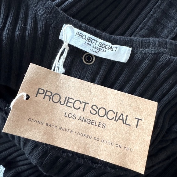 Project Social T Marissa Snap Back Sweater Rib Dress - Picture 10 of 13